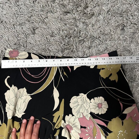 Y2K Floral Wide Leg Pants Size XL - Picture 5 of 8